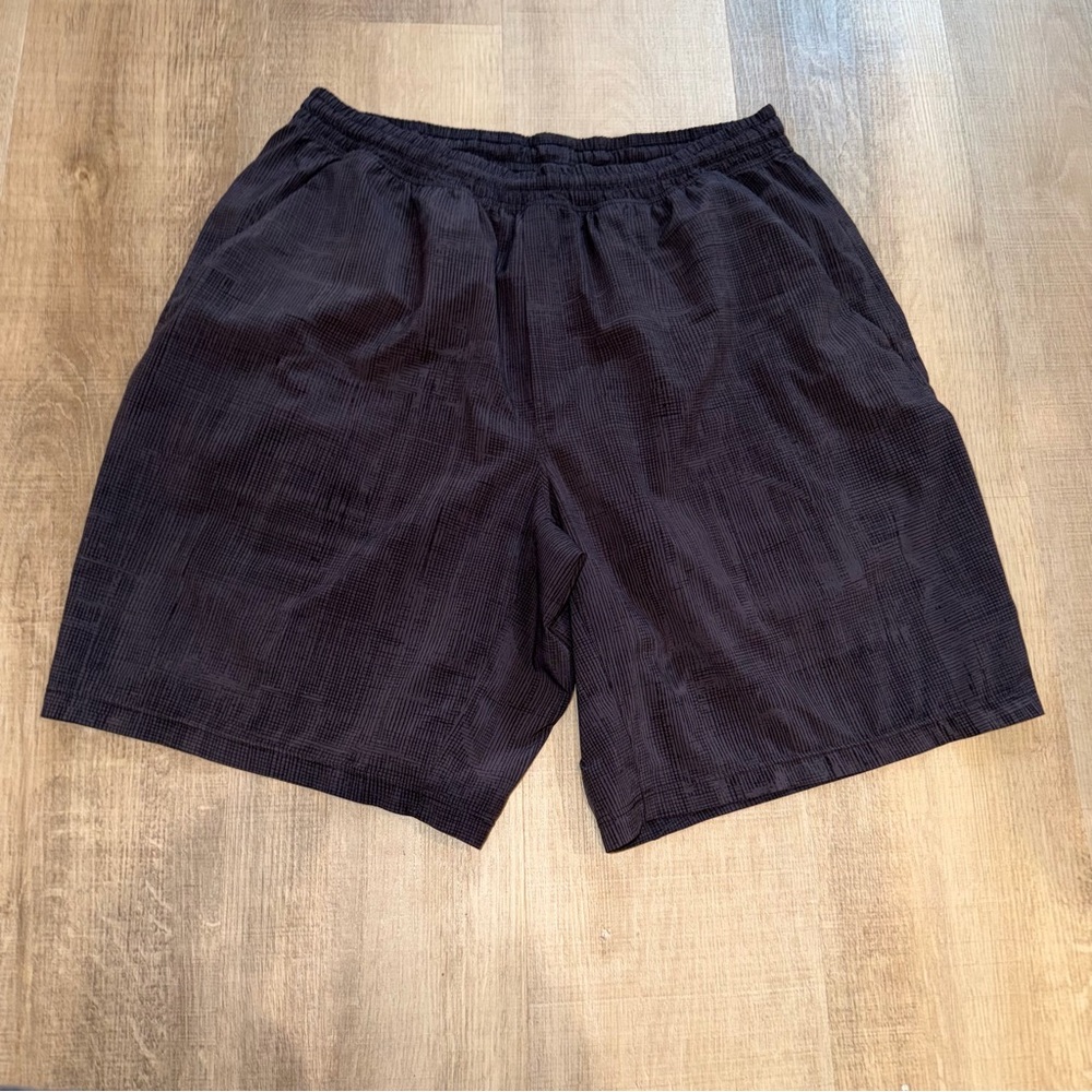 lululemon athletica Pace Breaker Liner Charcoal/Black Men's Athletic Shorts 9”